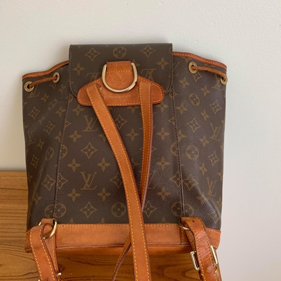 AUTHENTIC MONTSOURIS CLOTH BACKPACK - Picture 2 of 4